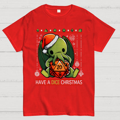 Have a Dice Christmas Geek T-Shirt