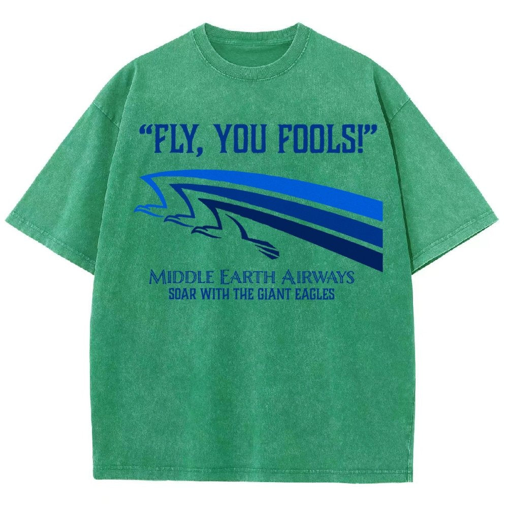 Fly, You Guys! Vintage Distressed T-shirt
