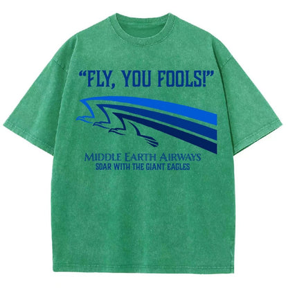 Fly, You Guys! Vintage Distressed T-shirt