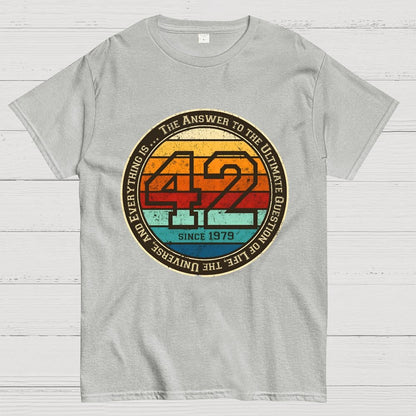 42 Life The Universe And Everything Geek T-Shirt