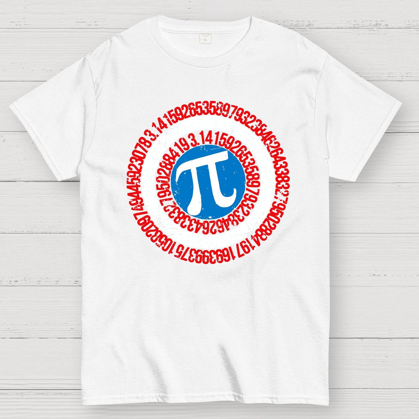Pi Day Hero Shield Geek T-Shirt