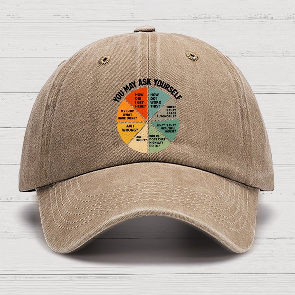 You May Ask Yourself Cotton Hat