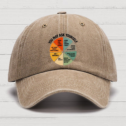 You May Ask Yourself Cotton Hat