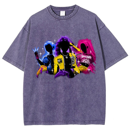 The Huntrix Vintage Distressed T-shirt