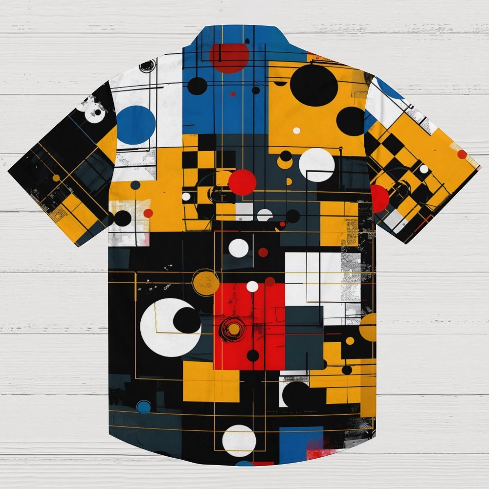 Color clashing Geek Hawaiian Shirt