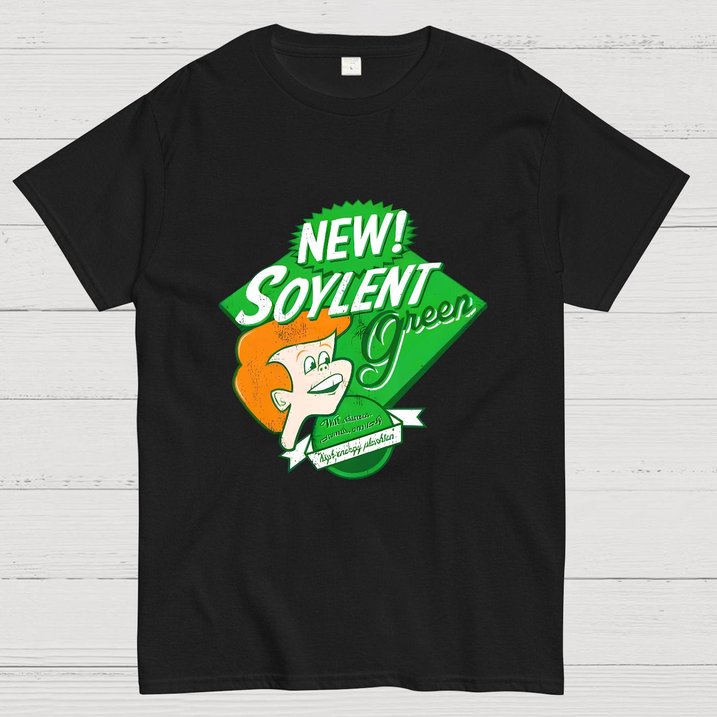 New Soylent Green Sarcasm Geeky T-Shirt