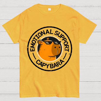 Emotional Support Capybara Geek T-Shirt