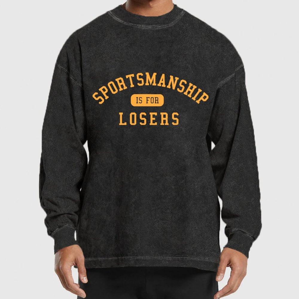 Sportsmanship Washed Long Sleeve Tee