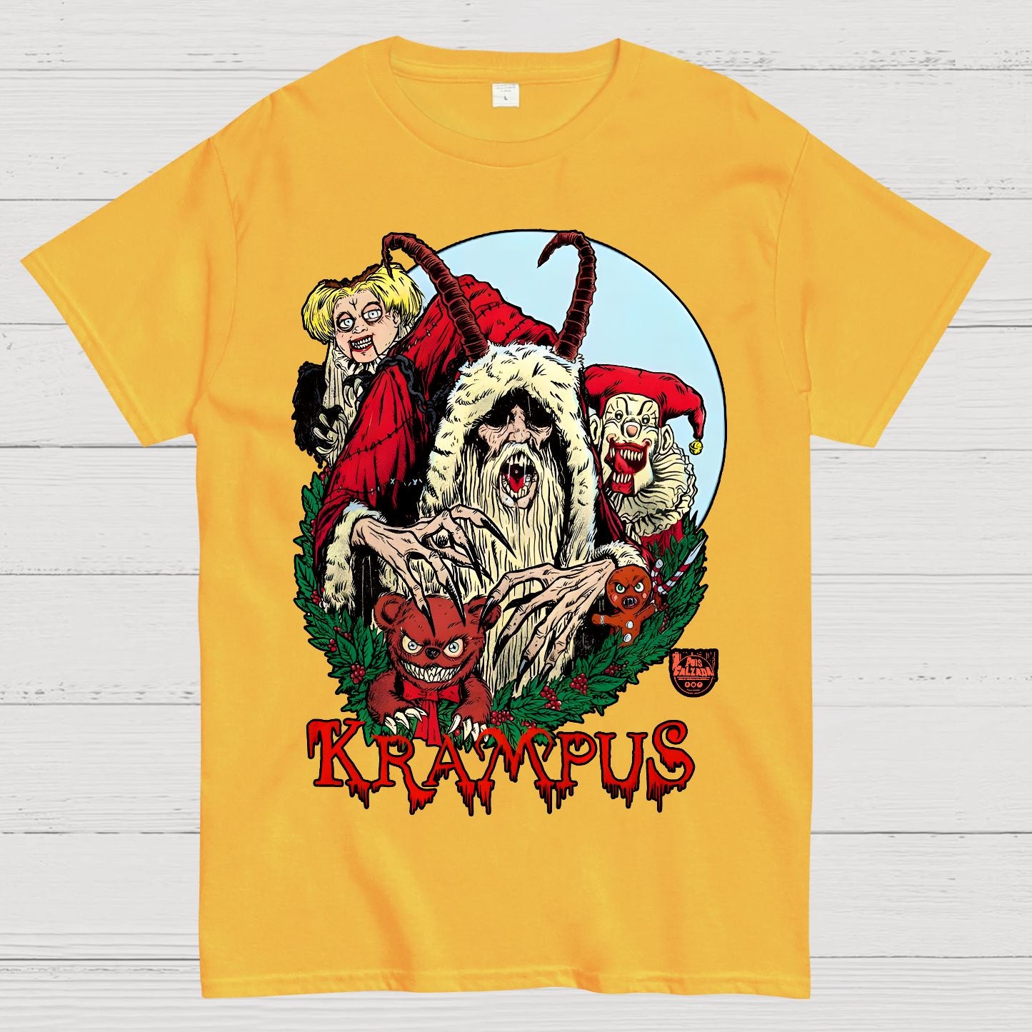 Krampus Christmas Geek T-Shirt