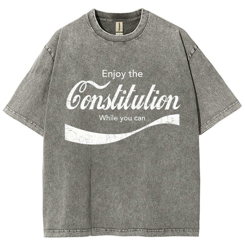 Constitution Cola Vintage Distressed T-shirt