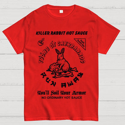 Killer Rabbit Hot Sauce Geek T-Shirt