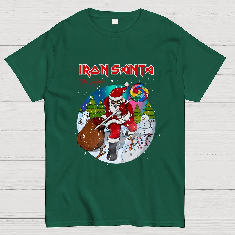 Iron Santa Geek T-Shirt