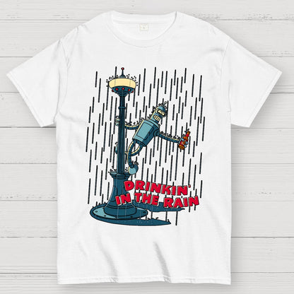 Drinkin' in the Rain Geek T-Shirt