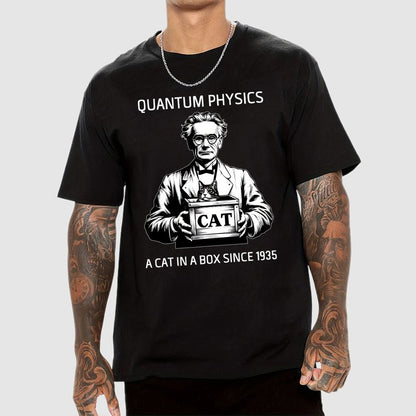 Schrödinger's Cat Quantum Geek T-Shirt