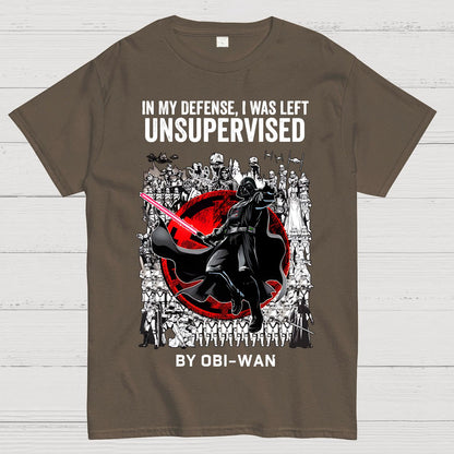 In My Defense I Was Left Unsupervised Geek T-Shirt