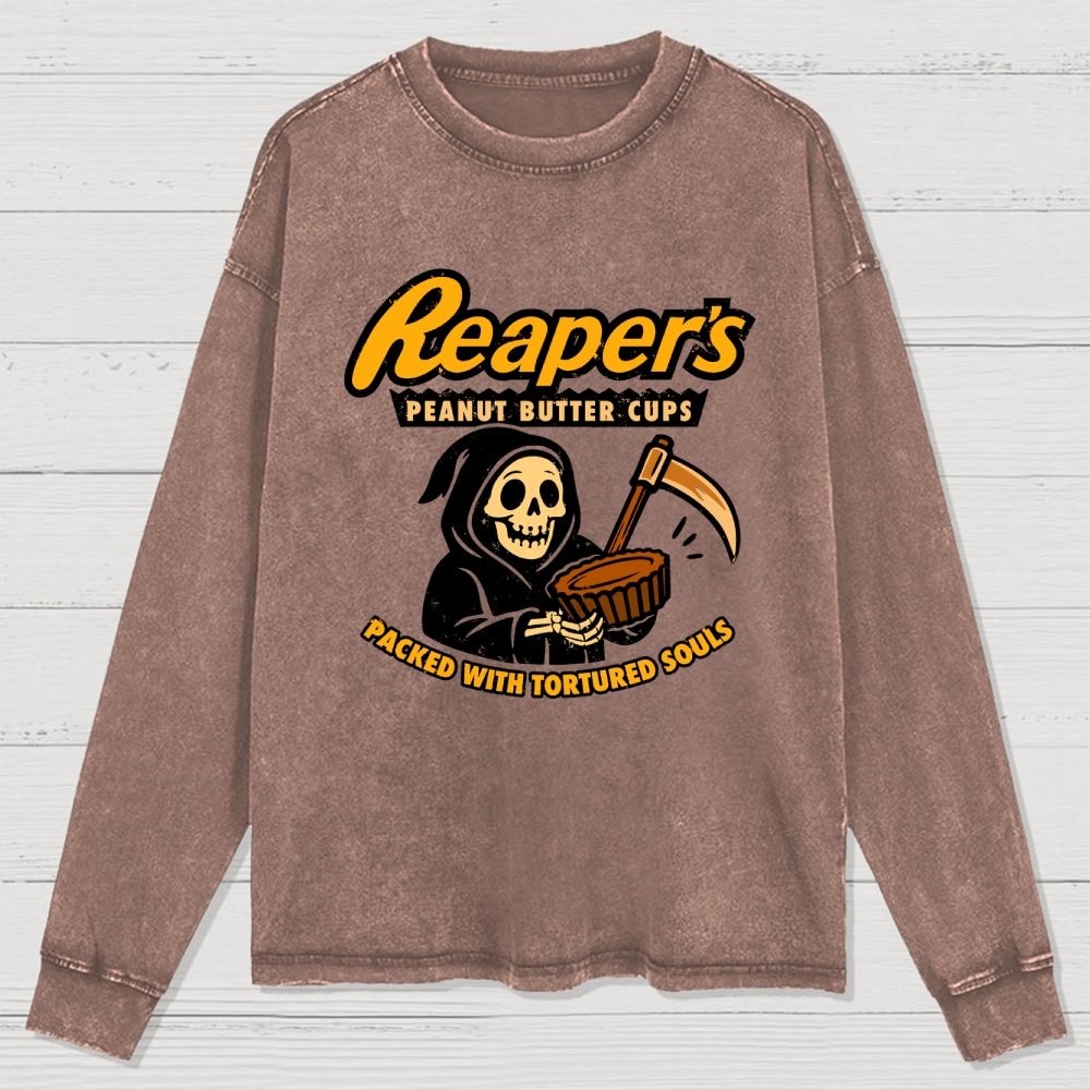 Reaper's Cup Washed Long Sleeve Tee