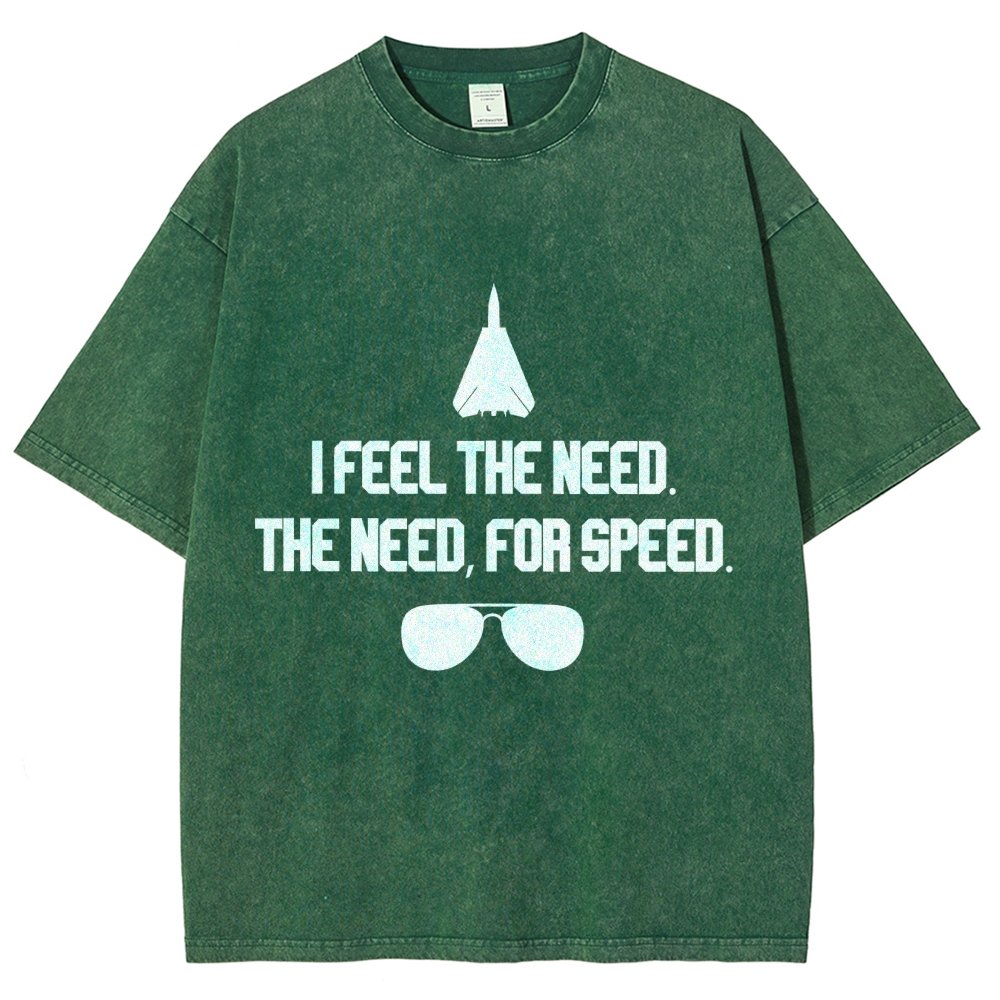 I Feel The Need… The Need For Speed! Vintage Distressed T-shirt