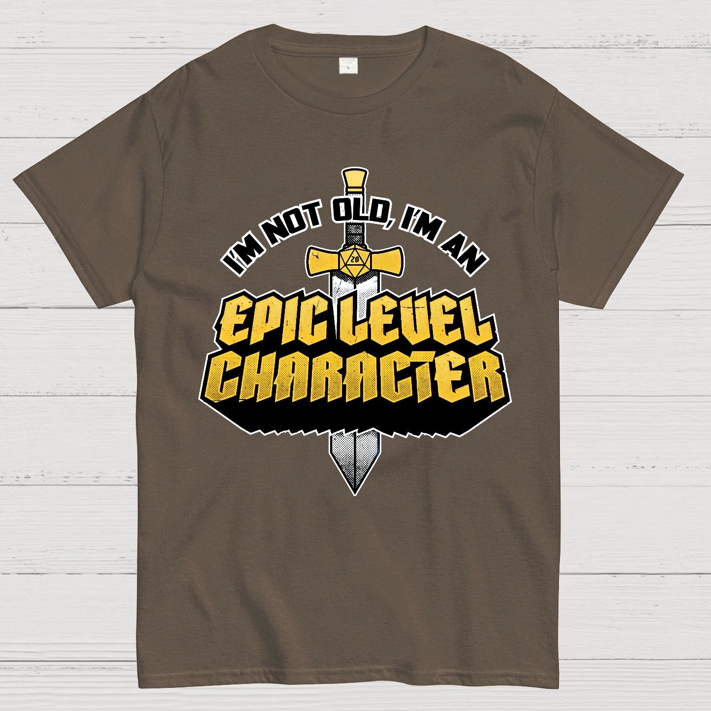 Epic Level Character Geek T-Shirt
