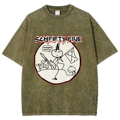 Schfifty Five Vintage Distressed T-shirt