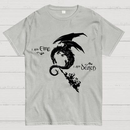 I am Fire，I am Death Geek T-Shirt