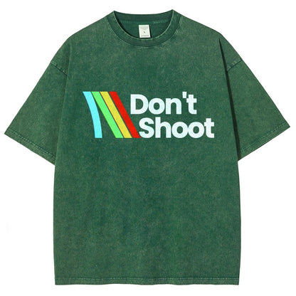Don't Shoot Vintage Distressed T-shirt