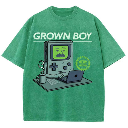 Grown Boy Vintage Distressed T-shirt