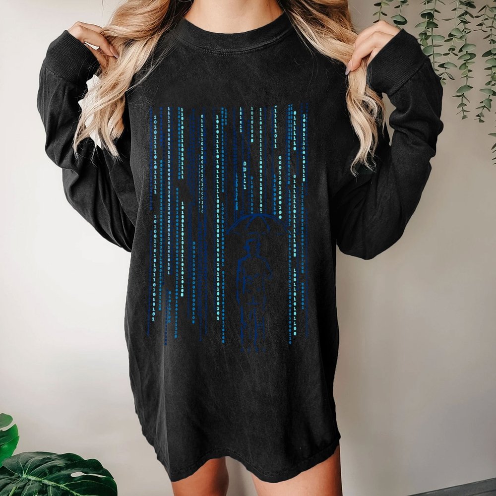 Digital Detox Washed Long Sleeve Tee