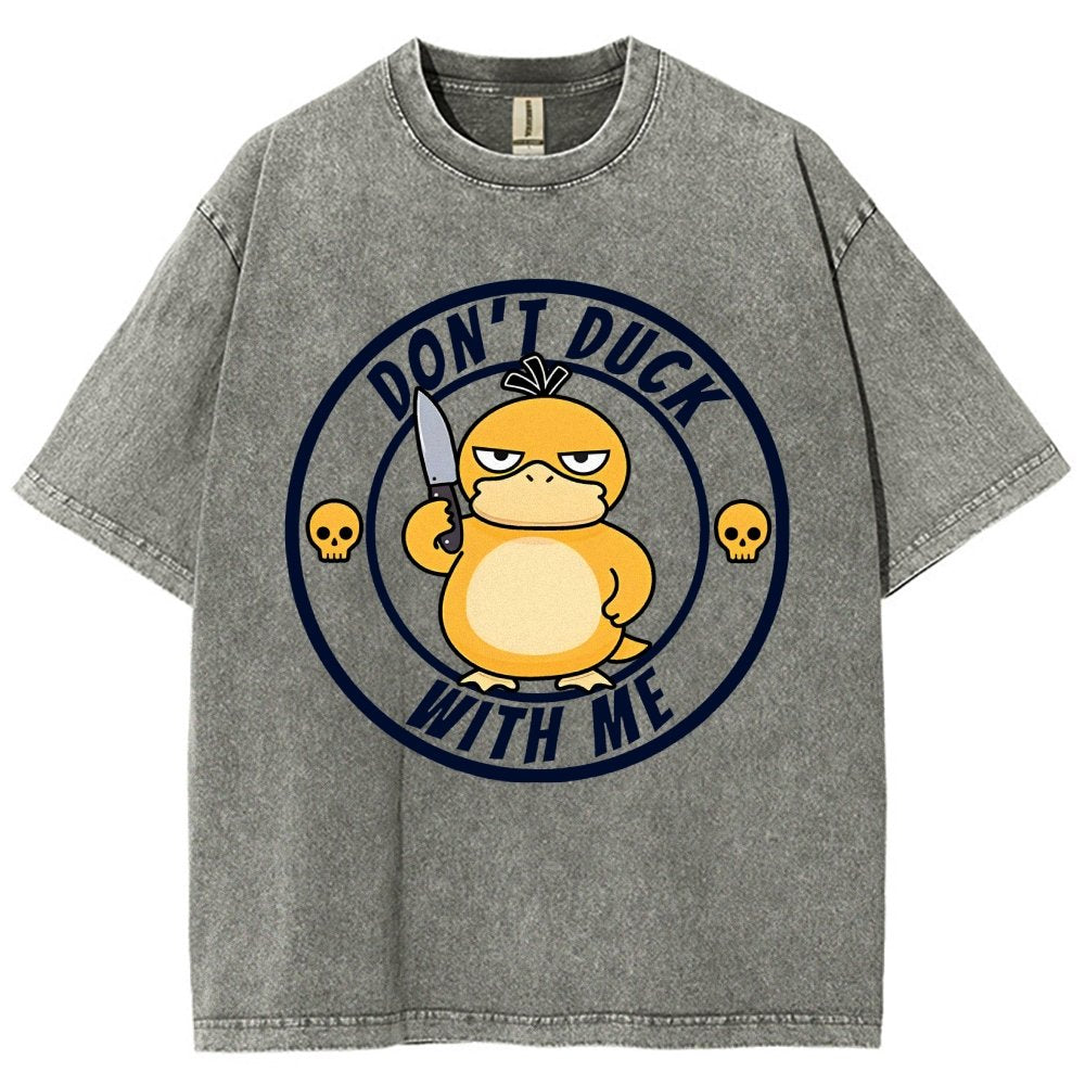 Don't Duck With Me Vintage Distressed T-shirt