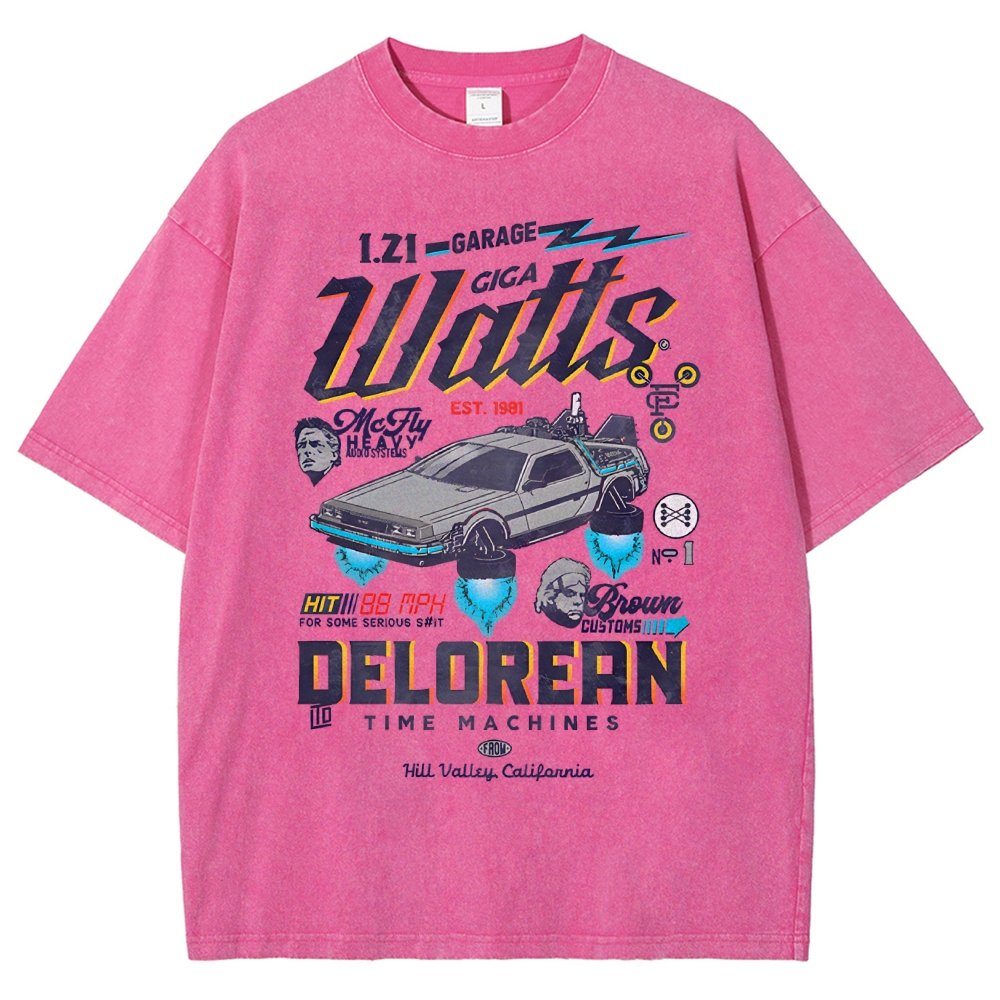 Gigawatts Garage Remix Vintage Distressed T-shirt