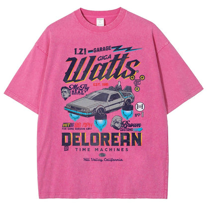 Gigawatts Garage Remix Vintage Distressed T-shirt
