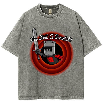 Tis But A Scratch, Folks! Vintage Distressed T-shirt