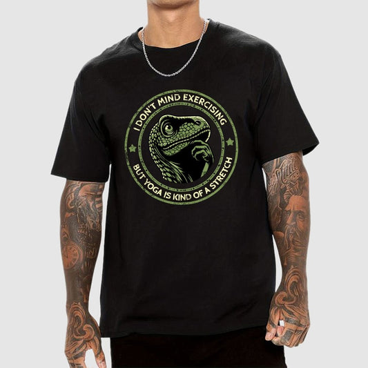 Yoga Is Kind Of A Stretch Geek T-Shirt