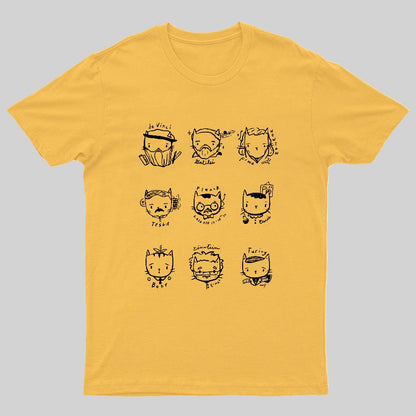 Mad Science Cats Geeky T-Shirt