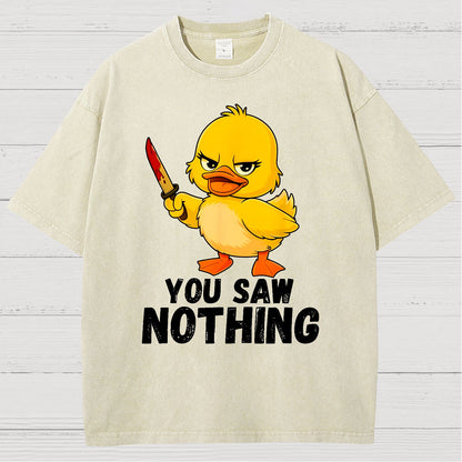 You Saw Nothing Vintage Distressed T-shirt