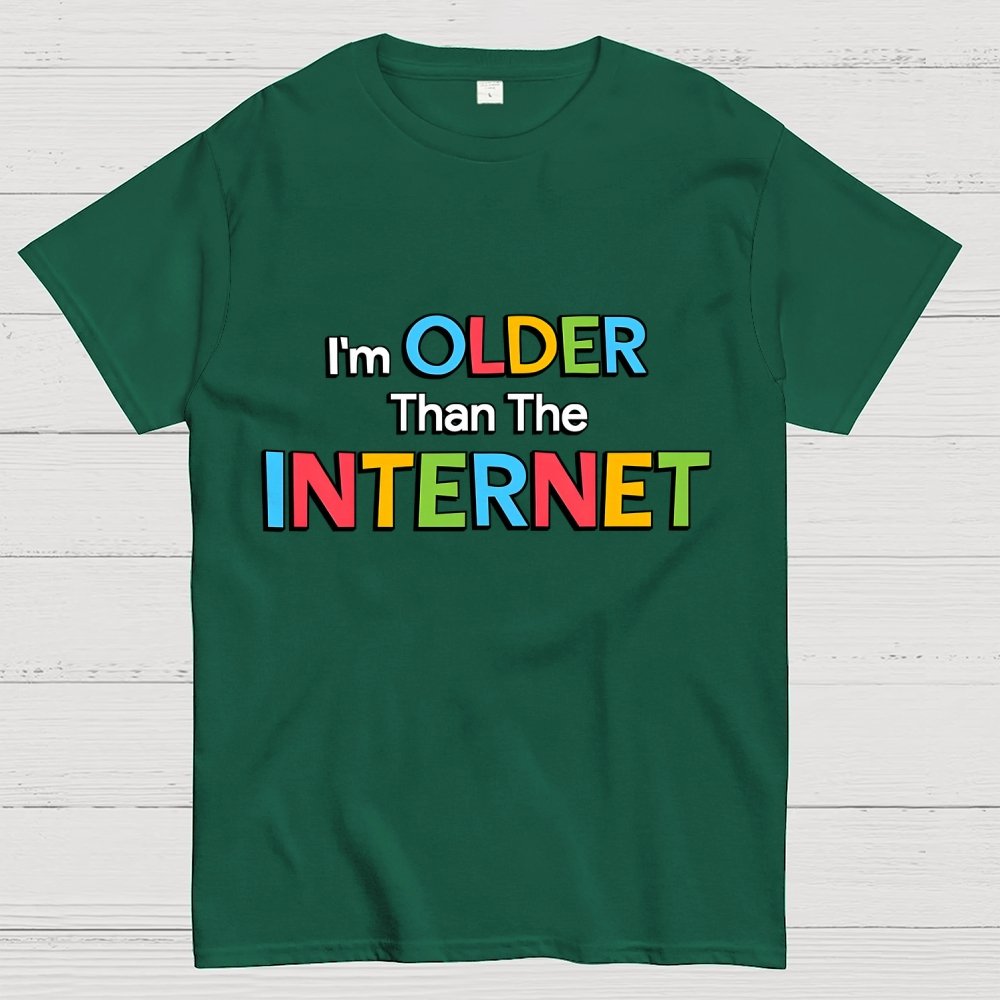 Older Than The Internet Geek T-Shirt
