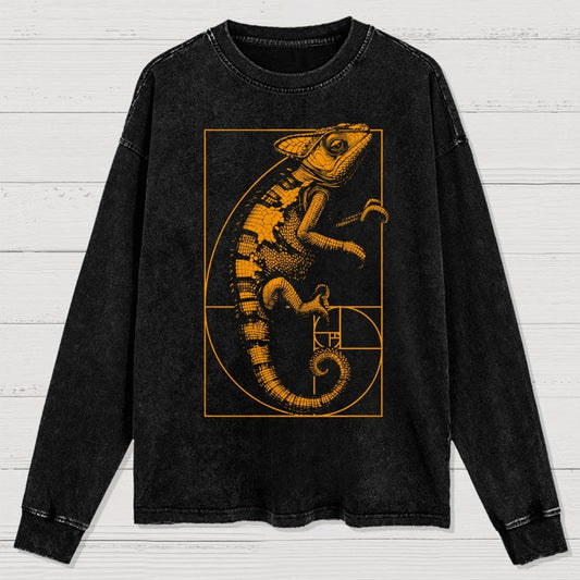 Chameleon Ratio Washed Long Sleeve Tee