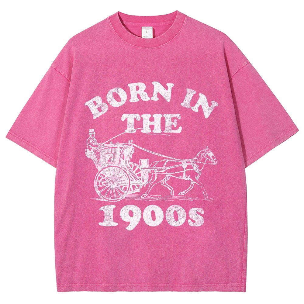 Born In The 1900s Vintage Distressed T-shirt