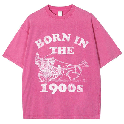 Born In The 1900s Vintage Distressed T-shirt