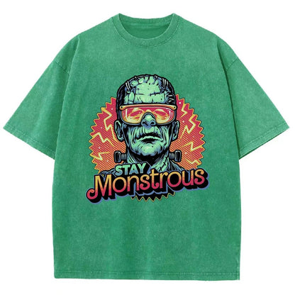 Stay Monstrous Vintage Distressed T-shirt
