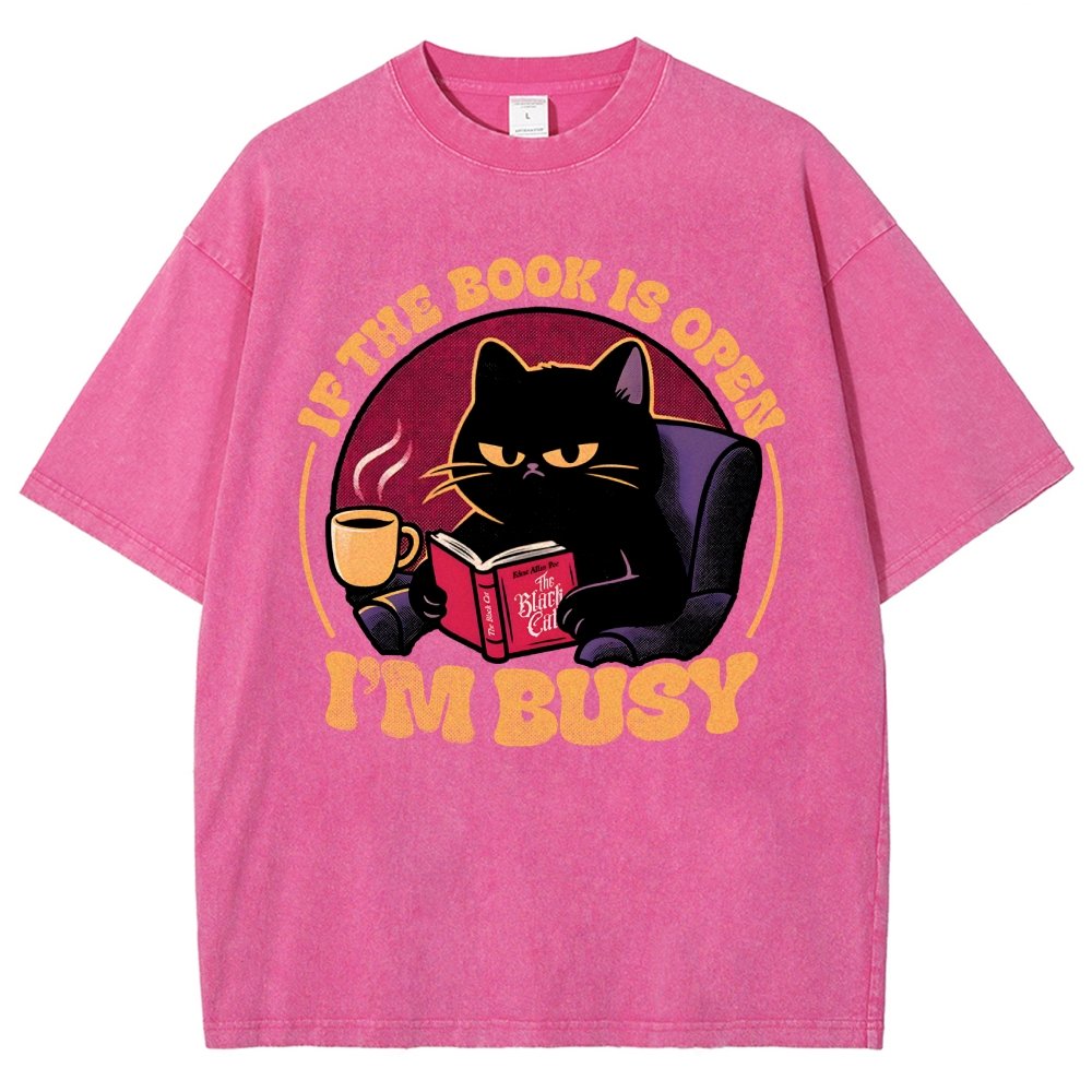 I'm Busy Vintage Distressed T-shirt