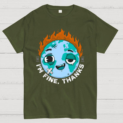 I´m Fine.Sarcasm Geek T-Shirt