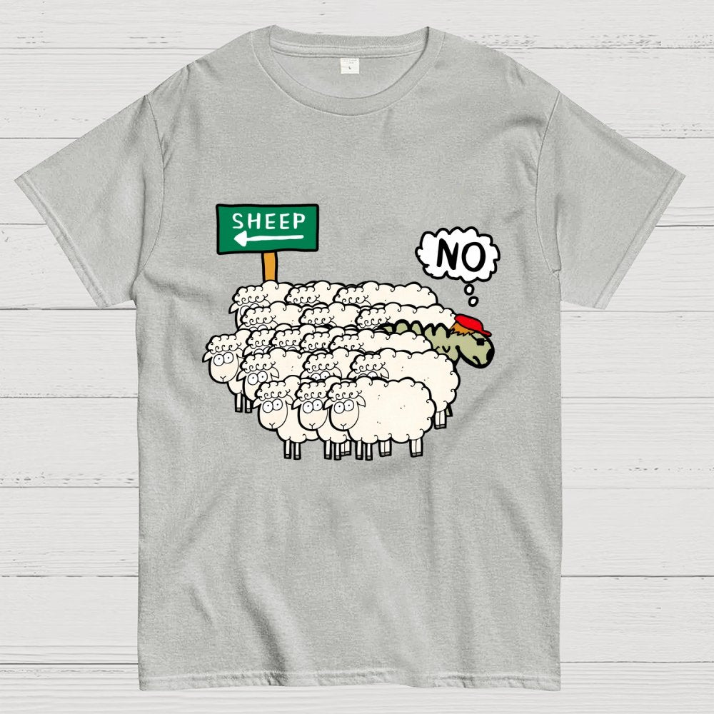 Don't Be a Sheep Geek T-Shirt