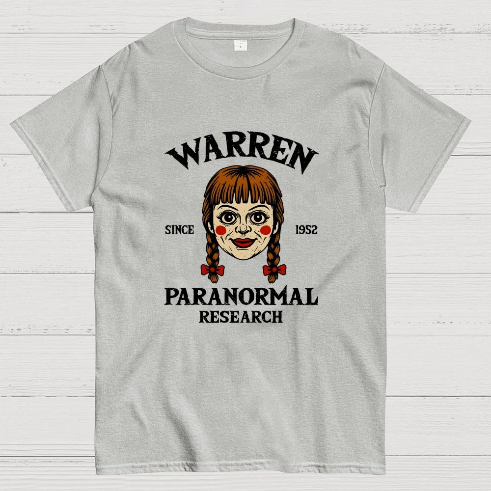 Warren Paranormal Research Geek T-Shirt