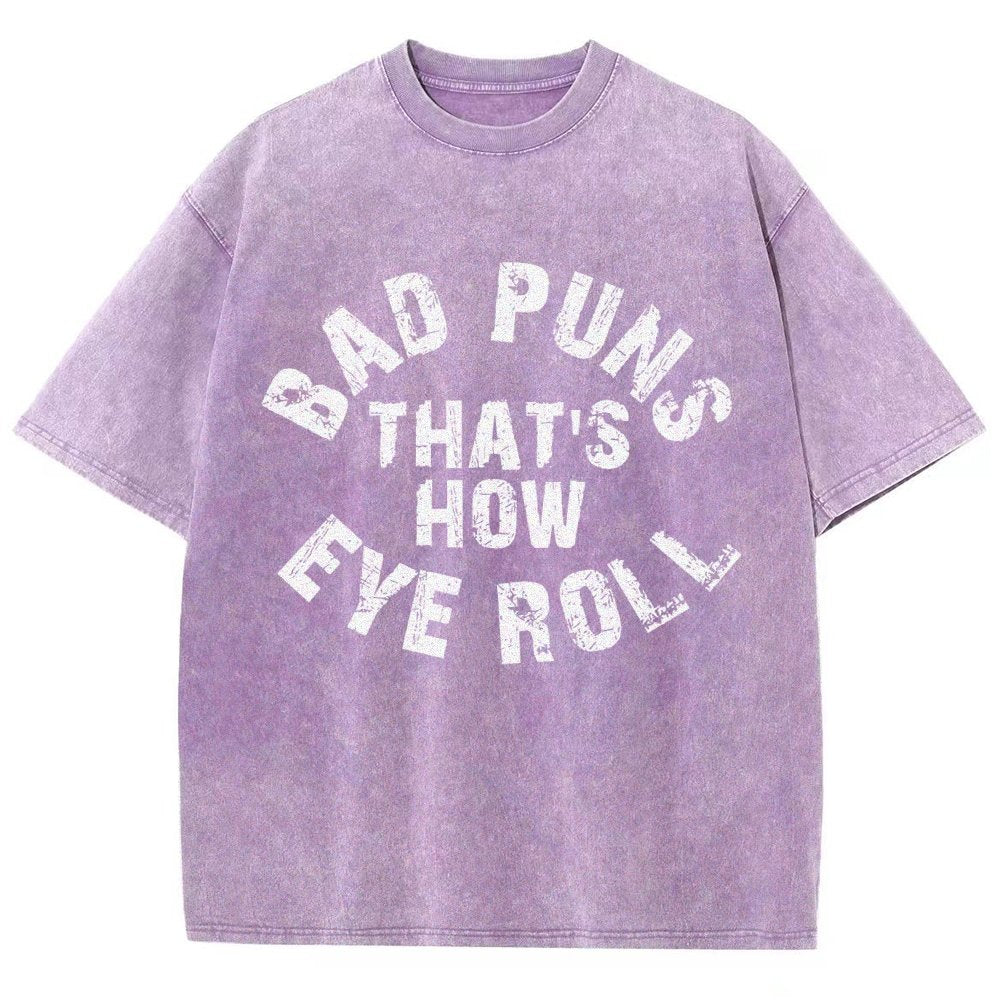Eye Roll Vintage Distressed T-shirt