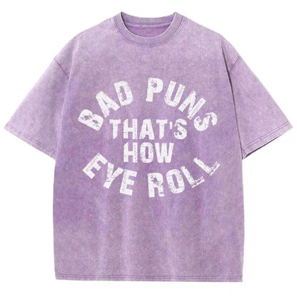 Eye Roll Vintage Distressed T-shirt