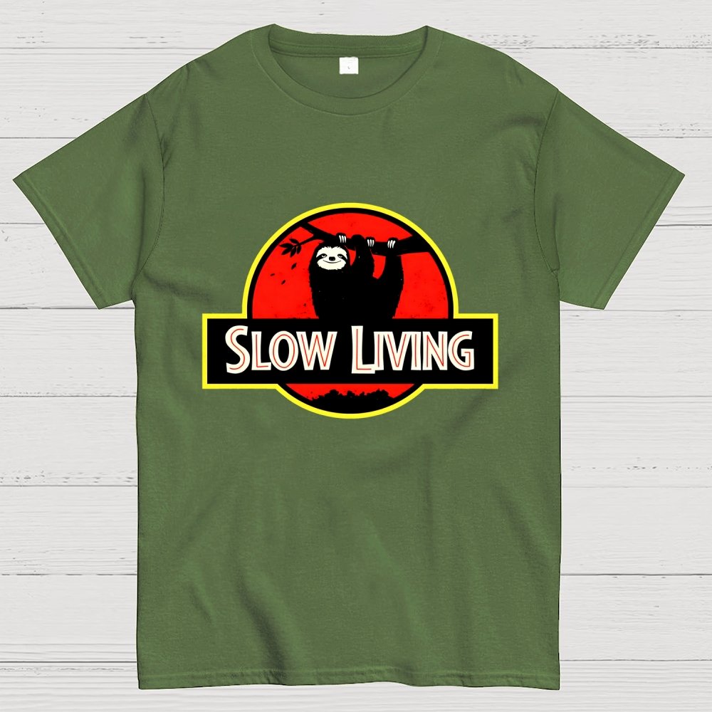 Slow Living Geek T-Shirt