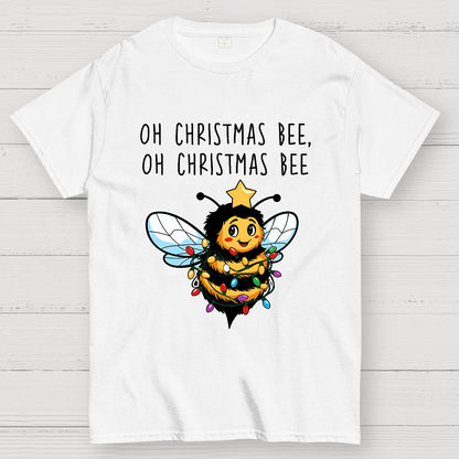 Oh Christmas Bee, Oh Christmas Bee Geek T-Shirt