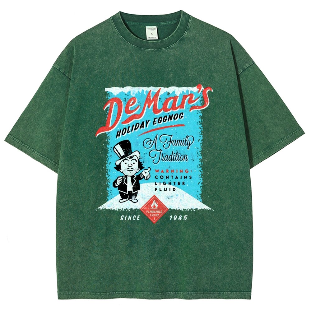 Charles DeMar's Eggnog with Lighter Fluid Vintage Distressed T-shirt