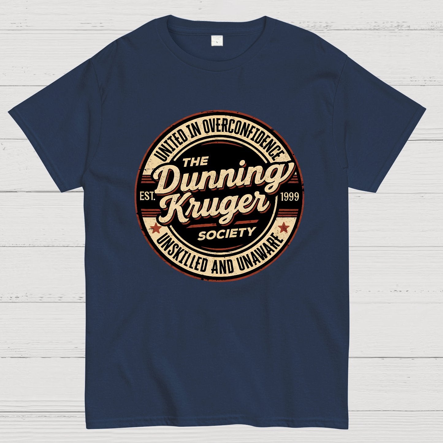 Dunning Kruger Geek T-Shirt