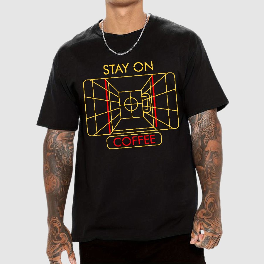 Stay On Coffee Geek T-Shirt